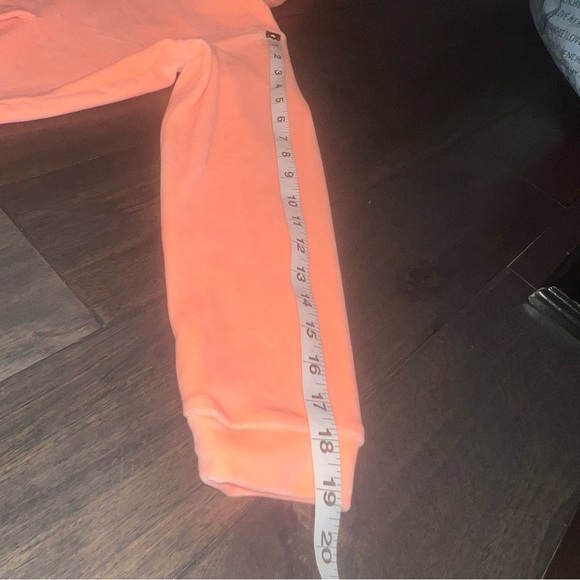 Cozy Neon Orange Hoodie and Sweatpants Set - Picture 10 of 13